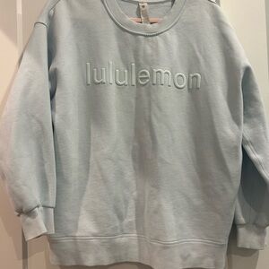 Lululemon Athletica Soft Blue Crewneck